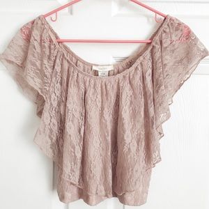 Lacey Crop Top • W Large